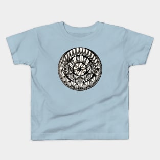 3d mandala Kids T-Shirt